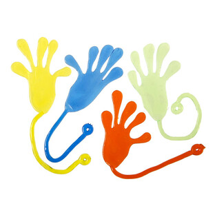Mano Loca El&aacute;stica con Cuerda - Colores Mezclados (48 uds.)