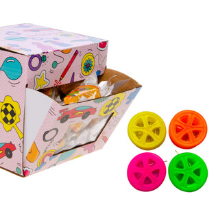 Yo-Yos de Ne&oacute;n Fluo - Yo-Yo - en Expositor (36 uds)