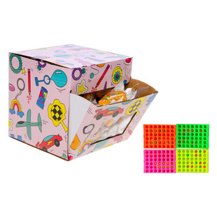 Juego Conecta 4 - Colores Ne&oacute;n - En Expositor (32 uds.)