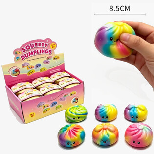 RAGE - Squishy Dumplings Bun ARCO&Iacute;RIS GRANDE - PU FOAM (12 uds.)