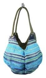 Art.nº: 97732B - Bolso Pouche B-FAIR Verde/Azul (1 ud)