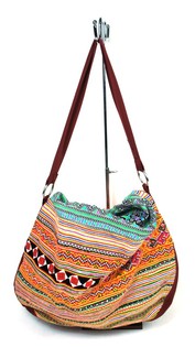 Bolso Sadle B-Fair Naranja/Cuadros (1 ud)