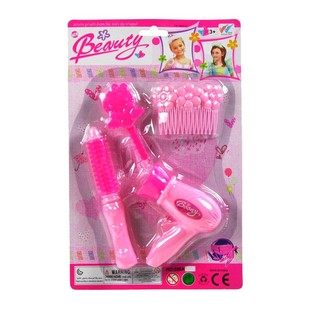 Set de Peluquer&iacute;a para Ni&ntilde;as en Bl&iacute;ster (6 pzs)