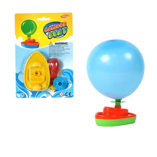 Barco de Juguete con Globo en Blíster (6 uds.)